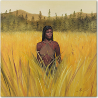 Lamanite Girl - Click to Enlarge Image