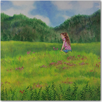 Green Summer Meadow - Click to Enlarge Image