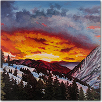 Sun Going Down - Click to Enlarge Image