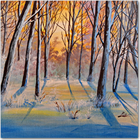 Glowing Trees - Click to Enlarge Image