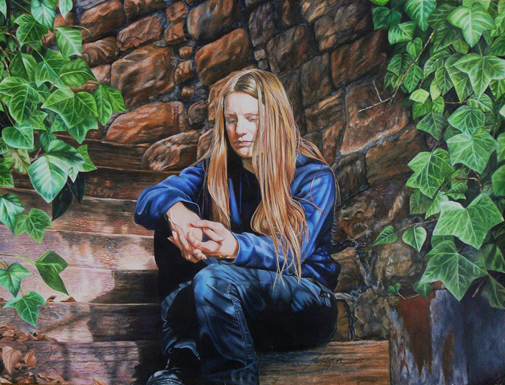 Alone Again by Ria Fine Art