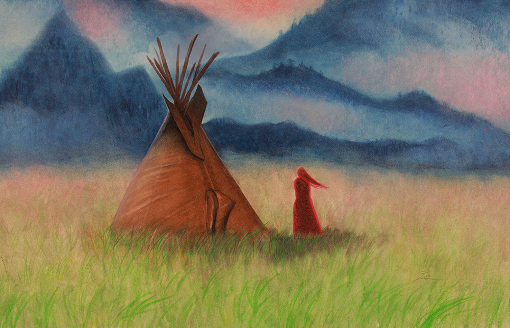 Ancient Home by Ria Fine Art