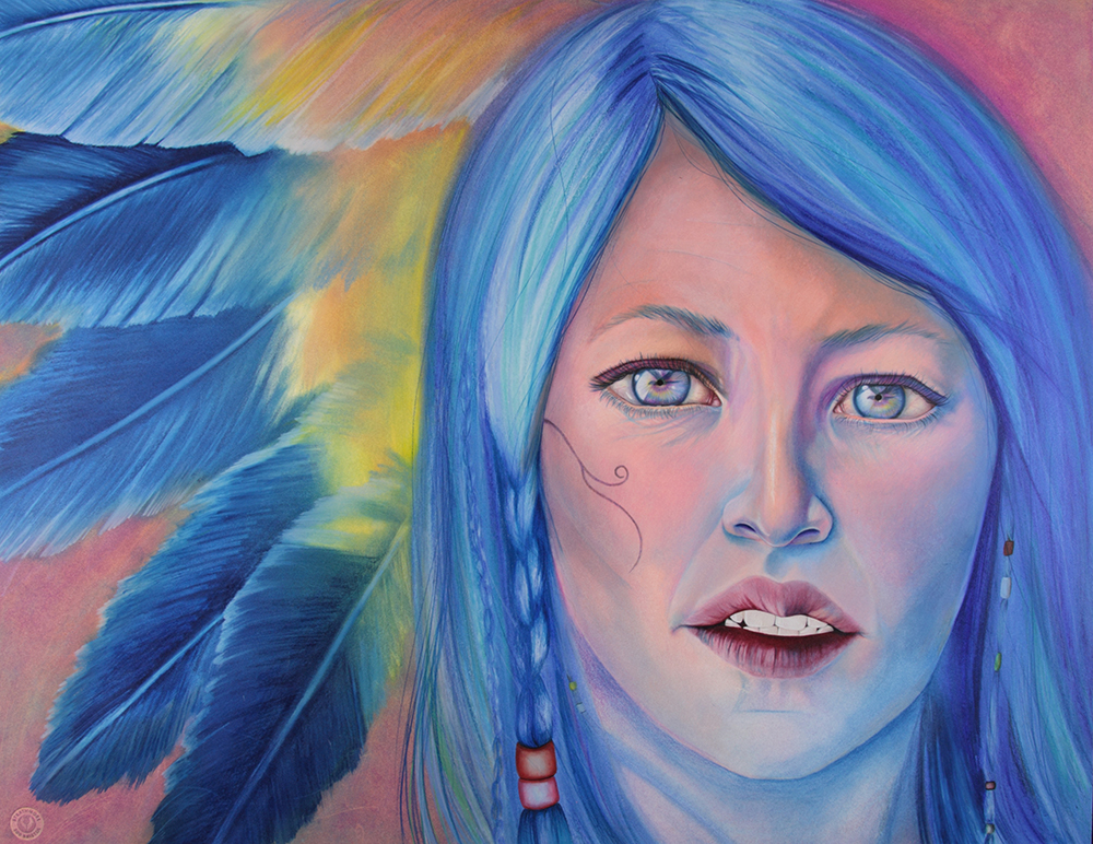 Daughter of the Sky by Ria Fine Art