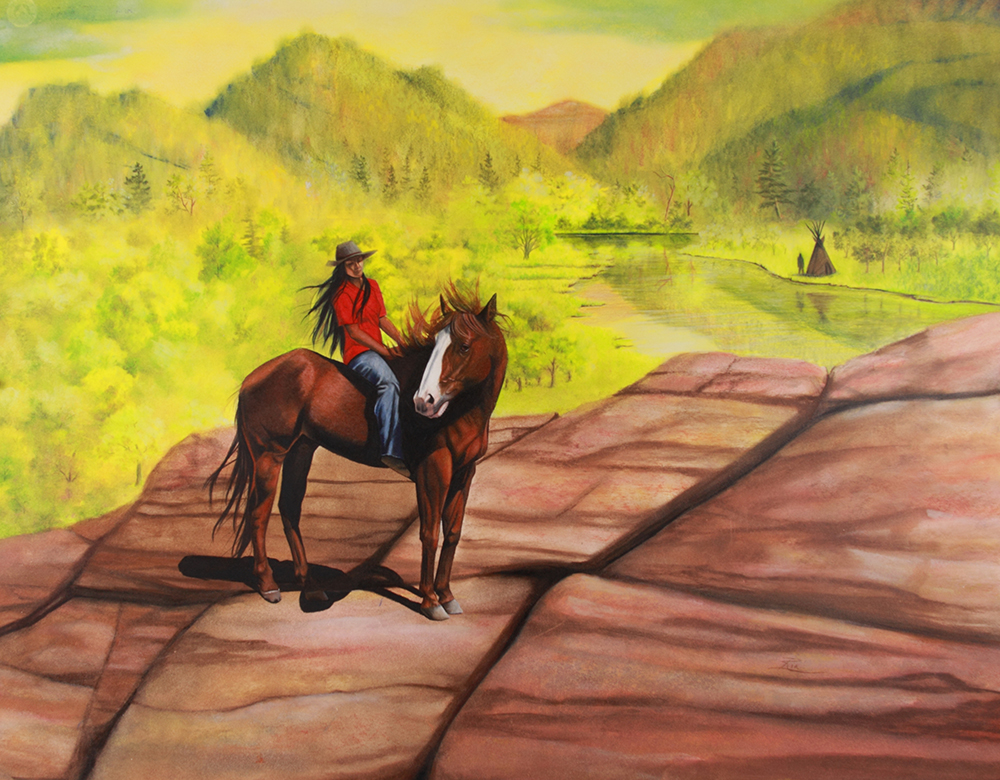 First Journey by Ria Fine Art