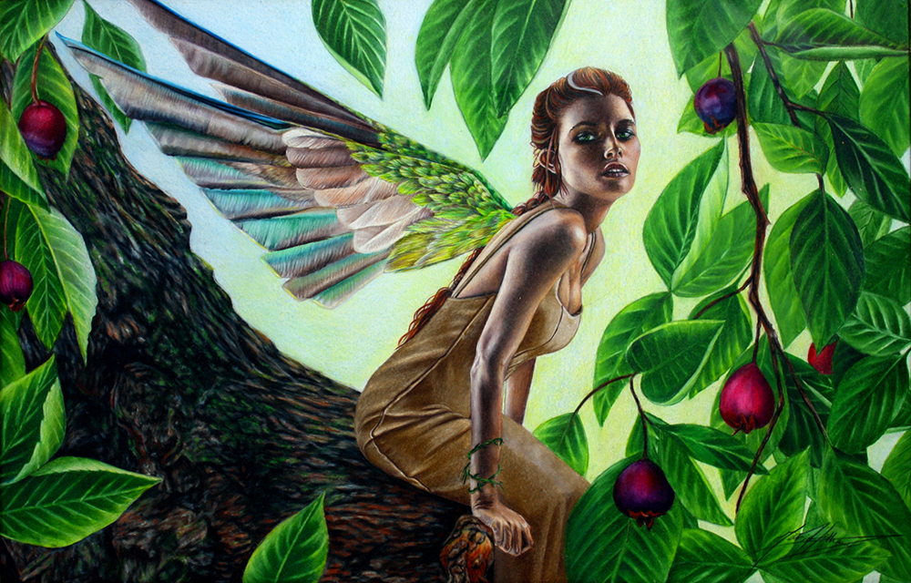 Tree Fairy by Ria Fine Art