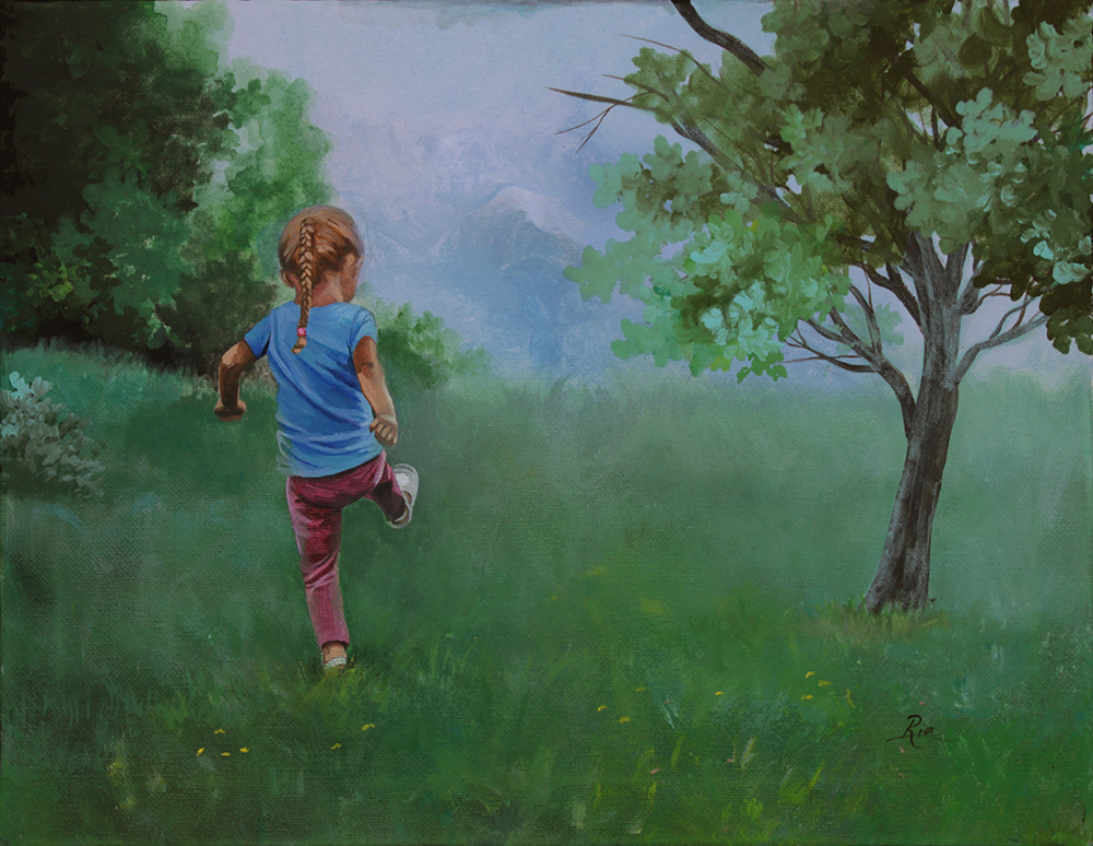 Childhood by Ria Fine Art
