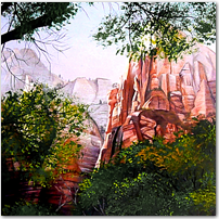 Through the Trees - Click to Enlarge Image