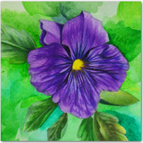 At Temple Square #1 - Click to Enlarge Image