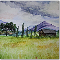 Mountain Cabin - Click to Enlarge Image