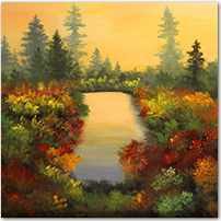 Autumn River - Click to Enlarge Image