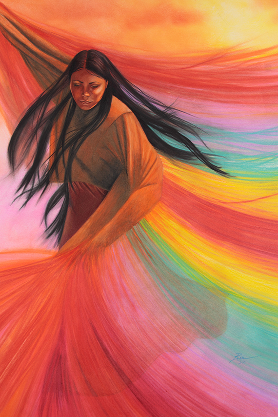 And So We Dance by Ria Fine Art