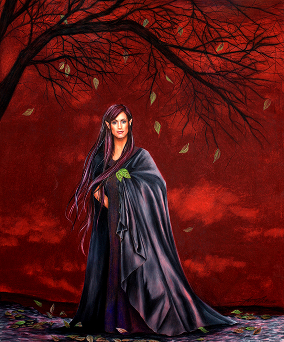 Elf Queen by Ria Fine Art