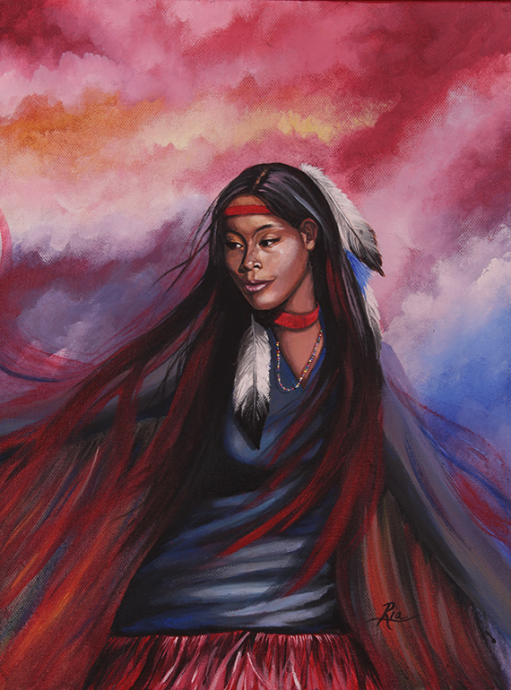 Native Beauty by Ria Fine Art