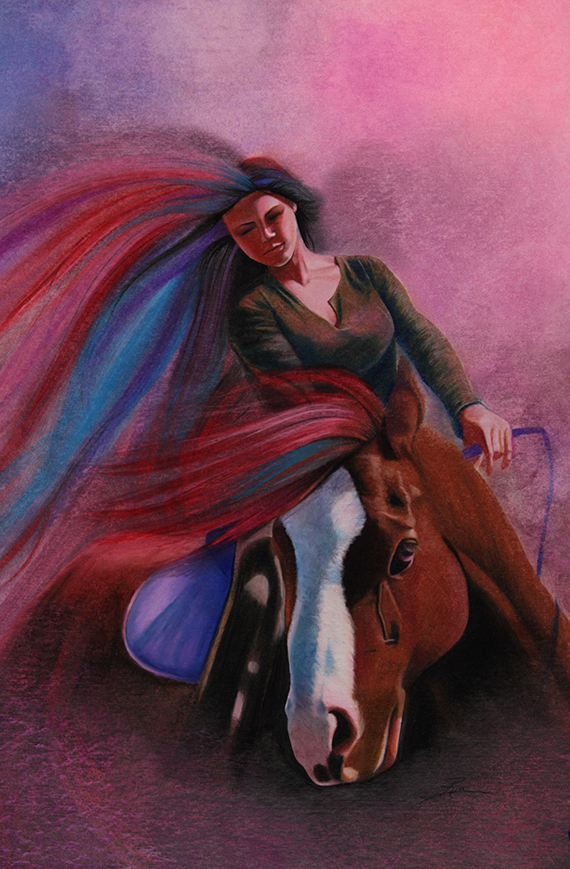 Spirit Ride by Ria Fine Art