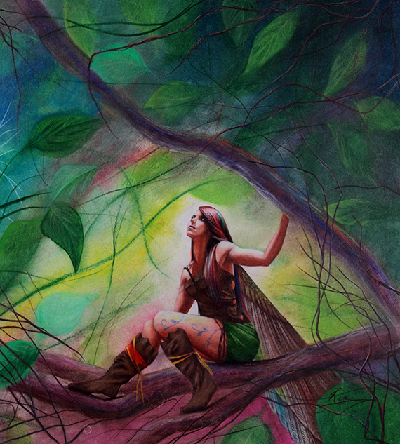 The Fearless by Ria Fine Art