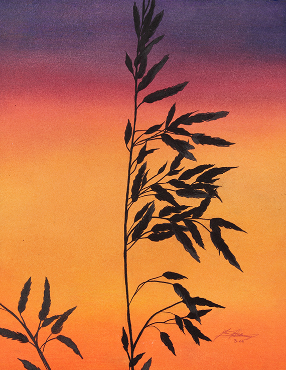 Wild Wheat by Ria Fine Art