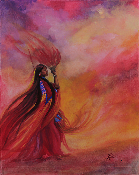 Painting the Sky by Ria Fine Art